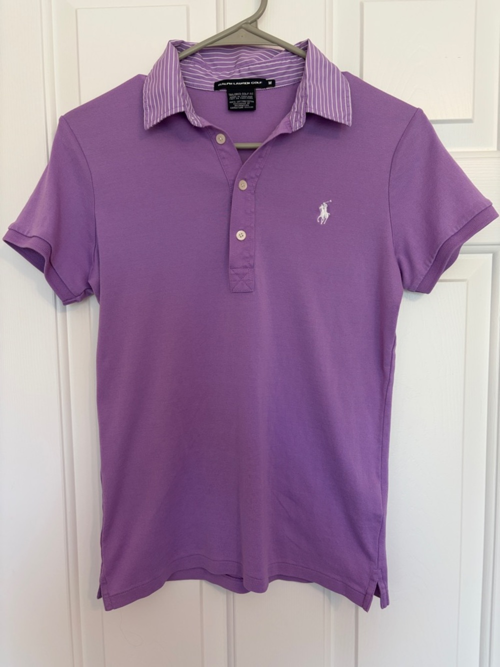 Ralph Lauren Golf Women’s Purple Polo Short Sleeve Size Medium